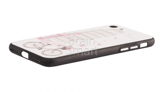 Накладка силиконовая Oucase Ceystal flashing Series iPhone 7/8 (СТ009) - фото, изображение, картинка