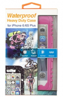 Чехол водонепроницаемый (IP-68) iPhone 6/6S Фиолетовый - фото, изображение, картинка