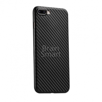 Накладка силиконовая Hoco Delicate Shadow Series iPhone 7 Plus/8 Plus Чёрный - фото, изображение, картинка
