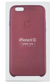 Накладка оригинал кожа iPhone 6 Розовый - фото, изображение, картинка