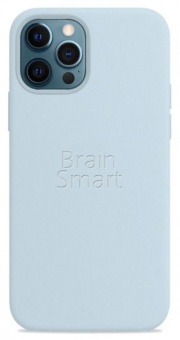 Накладка Silicone Case Original iPhone 13 Pro (26) Нежно-Голубой - фото, изображение, картинка
