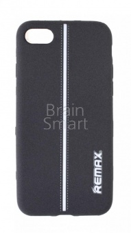 Накладка силиконовая Remax Rough iPhone 7/8 Серый - фото, изображение, картинка