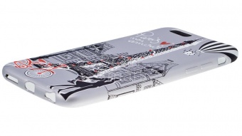 Накладка силиконовая Umku iPhone 6/6S Париж (5) - фото, изображение, картинка