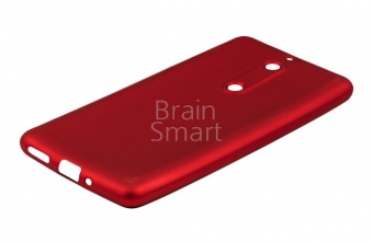 Накладка силиконовая J-Case Nokia 5 Красный - фото, изображение, картинка