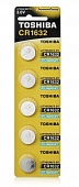 Эл. питания Toshiba CR1632 (5 шт/блистер)* - фото, изображение, картинка