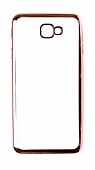 Накладка силиконовая Imperium с окантовкой Samsung J7 Prime Розовый