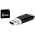 USB 2.0 Флеш-накопитель 4GB SmartBuy Quartz Черный - фото, изображение, картинка