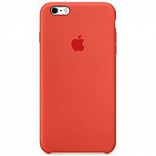 Накладка Silicone Case Original iPhone 6 Plus/6S Plus  (2) Оранжевый - фото, изображение, картинка