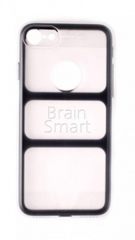 Накладка силиконовая 360° Fashion Case iPhone 7/8 Прозрачный матовый - фото, изображение, картинка