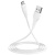 USB кабель Micro Borofone BX18 Optimal (2м) Белый - фото, изображение, картинка