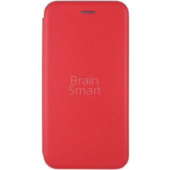 Книжка кожа Creative Case Xiaomi Redmi 10 Красный тех.упак - фото, изображение, картинка