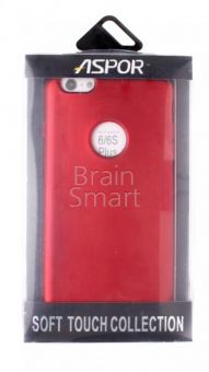 Накладка силиконовая Aspor Soft Touch Collection iPhone 6 Plus Красный - фото, изображение, картинка
