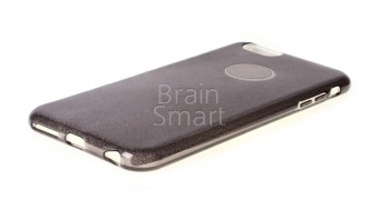 Накладка силиконовая Shine Блестящая iPhone 6 Plus Черный - фото, изображение, картинка