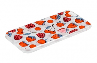 Накладка силиконовая с рисунком iPhone 6 Ягоды - фото, изображение, картинка