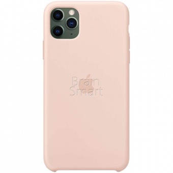 Накладка Silicone Case Original iPhone 11 Pro Max  (6) Светло-Розовый - фото, изображение, картинка