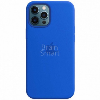Накладка Silicone Case Original iPhone 12/12 Pro (20) Синий - фото, изображение, картинка