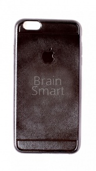 Накладка силиконовая Sparkle под кожу iPhone 6 Plus Черный - фото, изображение, картинка