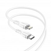 Кабель USB-C to Lightning Borofone BX51 (1м) Белый* - фото, изображение, картинка