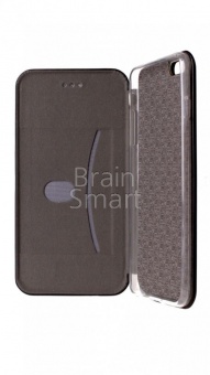 Книжка Color Case Leather iPhone 6 Plus/6S Plus Черный - фото, изображение, картинка