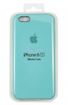 Накладка Silicone Case Original iPhone 6/6S (21) Мятный - фото, изображение, картинка
