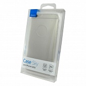 Накладка силиконовая Deppa Чехол Sky Case + защ. пленка iPhone 6/6S (86012) Прозрачный