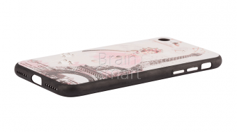 Накладка силиконовая Oucase Ceystal flashing Series iPhone 7/8 (СТ006) - фото, изображение, картинка