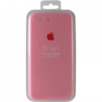Накладка силиконовая Копия Silicone Case iPhone 7 Plus/8 Plus Розовый - фото, изображение, картинка