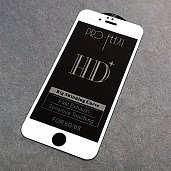 Стекло тех.упак. OG HD+ iPhone 6/6S Белый - фото, изображение, картинка