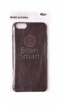 Накладка силиконовая Shine Блестящая iPhone 6 Plus Черный - фото, изображение, картинка