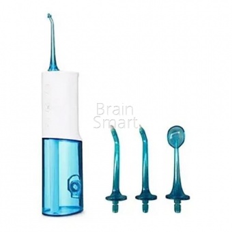 Ирригатор для полости рта Xiaomi Soocas Portable Oral Irrigator W3 (4 насадки) Голубой - фото, изображение, картинка