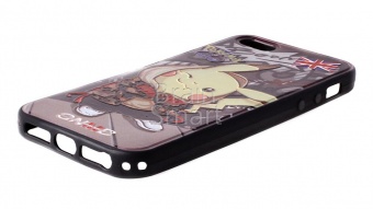 Накладка силиконовая Pokemon GO с рисунком iPhone 5/5S/SE Сафари Куртка - фото, изображение, картинка