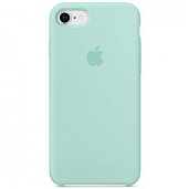 Накладка Silicone Case Original iPhone 7/8/SE (68) Свежий Зеленый - фото, изображение, картинка