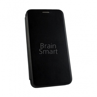 Книжка кожа Brauffen Samsung G532F (J2 Prime) Черный тех.упак - фото, изображение, картинка