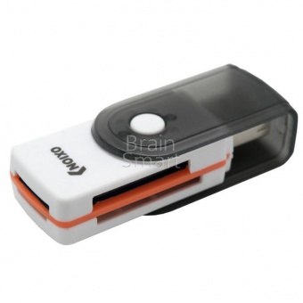 USB-картридер Oxion OCR013 (microSD/miniSD/TF/M2) Черный - фото, изображение, картинка