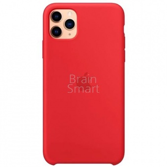 Накладка Silicone Case Original iPhone 11 Pro (14) Красный - фото, изображение, картинка