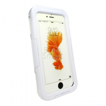 Чехол водонепроницаемый (IP-68) iPhone 7 Plus/8 Plus Белый - фото, изображение, картинка
