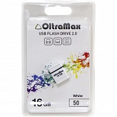 USB 2.0 Флеш-накопитель 16GB OltraMax 50 Белый
