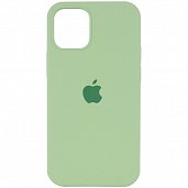 Накладка Silicone Case Original iPhone 12 mini (21) Мятный - фото, изображение, картинка