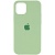 Накладка Silicone Case Original iPhone 12 mini (21) Мятный - фото, изображение, картинка