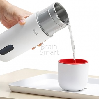 Термос-чайник Xiaomi Deerma Electric Hot Water Cup (DEM-DR035) - фото, изображение, картинка