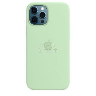 Накладка Silicone Case Original iPhone 13 Pro Max (68) Свежий Зеленый - фото, изображение, картинка