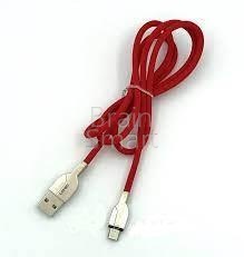 USB кабель Micro Ldnio тех.упак (1,2м) Красный - фото, изображение, картинка
