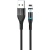 USB кабель Lightning Magnetic Borofone BU16 Skill (1,2м/2,4A) Черный - фото, изображение, картинка