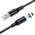 USB кабель Lightning Borofone BX41 Magnetic 2,4A (1м) Черный* - фото, изображение, картинка