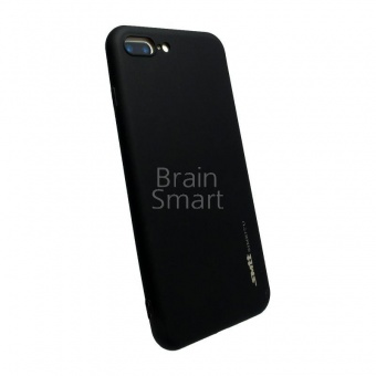Накладка силиконовая SMTT Simeitu Soft touch iPhone 7 Plus/8 Plus Черный - фото, изображение, картинка