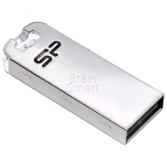 USB 2.0 Флеш-накопитель 32GB Silicon Power Touch T03 Серебристый - фото, изображение, картинка