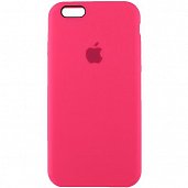 Накладка Silicone Case Original iPhone 6/6S (47) Ярко-Розовый - фото, изображение, картинка
