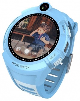 Умные часы Smart Baby Watch Q360/Q610 Голубой - фото, изображение, картинка