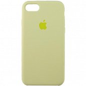 Накладка Silicone Case Original iPhone 7/8/SE (51) Молочно-Желтый - фото, изображение, картинка