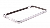 Бампер металл Deppa Alum Bumper + защитная пленка iPhone 6 (63143) Серебряный